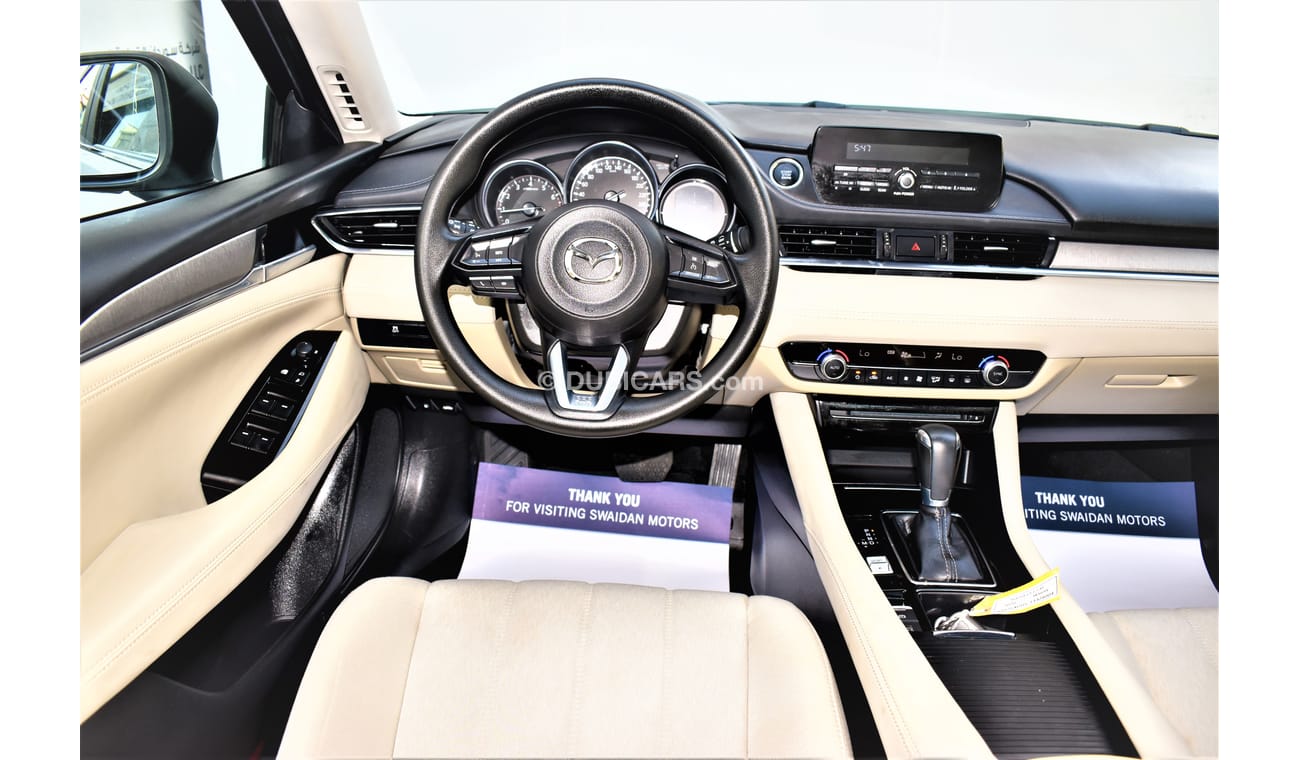 Mazda 6 AED 1299 PM 2.5L S GCC DEALER WARRANTY