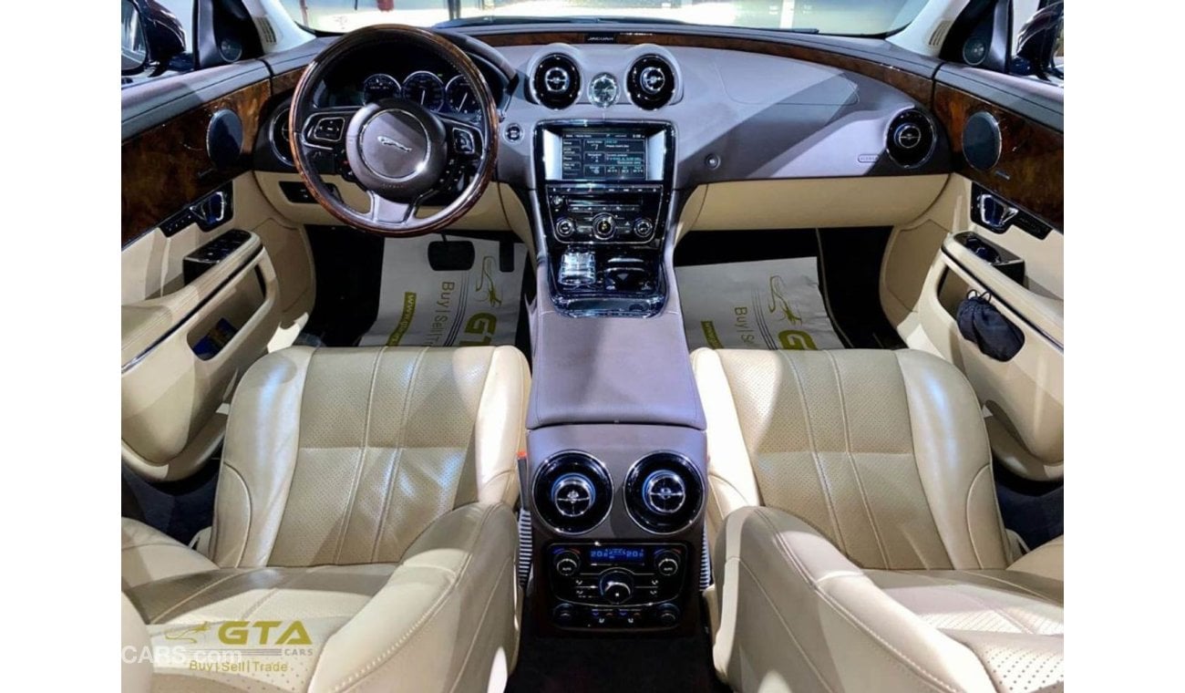 Jaguar XJ 2015 Jaguar XJL Premium, Warranty, Full History, GCC, Low Kms