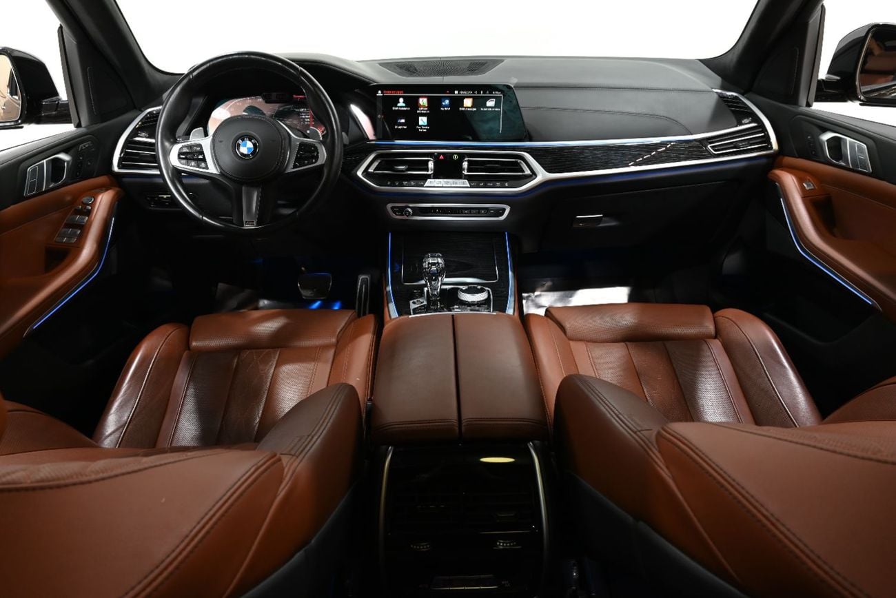 BMW X7 XDRIVE40I M SPORT 2022 BMW X7 xDrive40i M-Sport,1/2027 BMW Warranty And Service Pack, BMW Service History, GCC