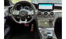 Mercedes-Benz C 63 AMG 6,639 P.M |  0% Downpayment | Full Option | Agency Warranty