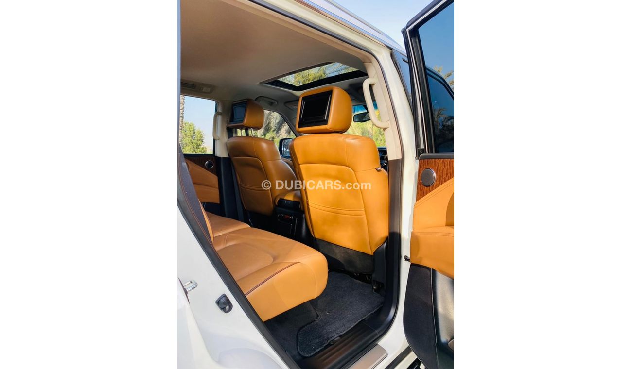 Nissan Patrol SE Platinum City Nissan patrol 2014 platinum full option perfect condition