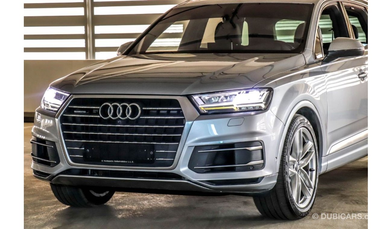 Audi Q7 Audi Q7 (LUXURY LINE) 2016 GCC under Agency Warranty with Zero Down-Payment.