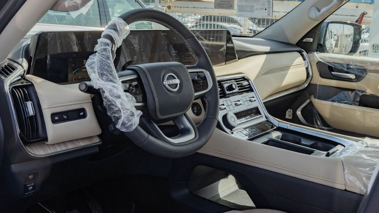 Nissan Patrol 2026 Nissan Patrol SE Platinum 3.8L AT Petrol (Gray-Beige)(Export Only)