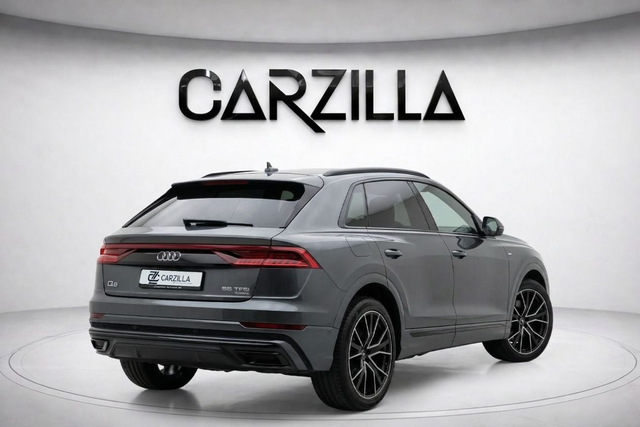 Audi Q8 55 TFSI quattro S-Line 3.0L (340 HP) RAMADAN OFFER l AED 3,329 P.M l 0% Downpayment l S-Line