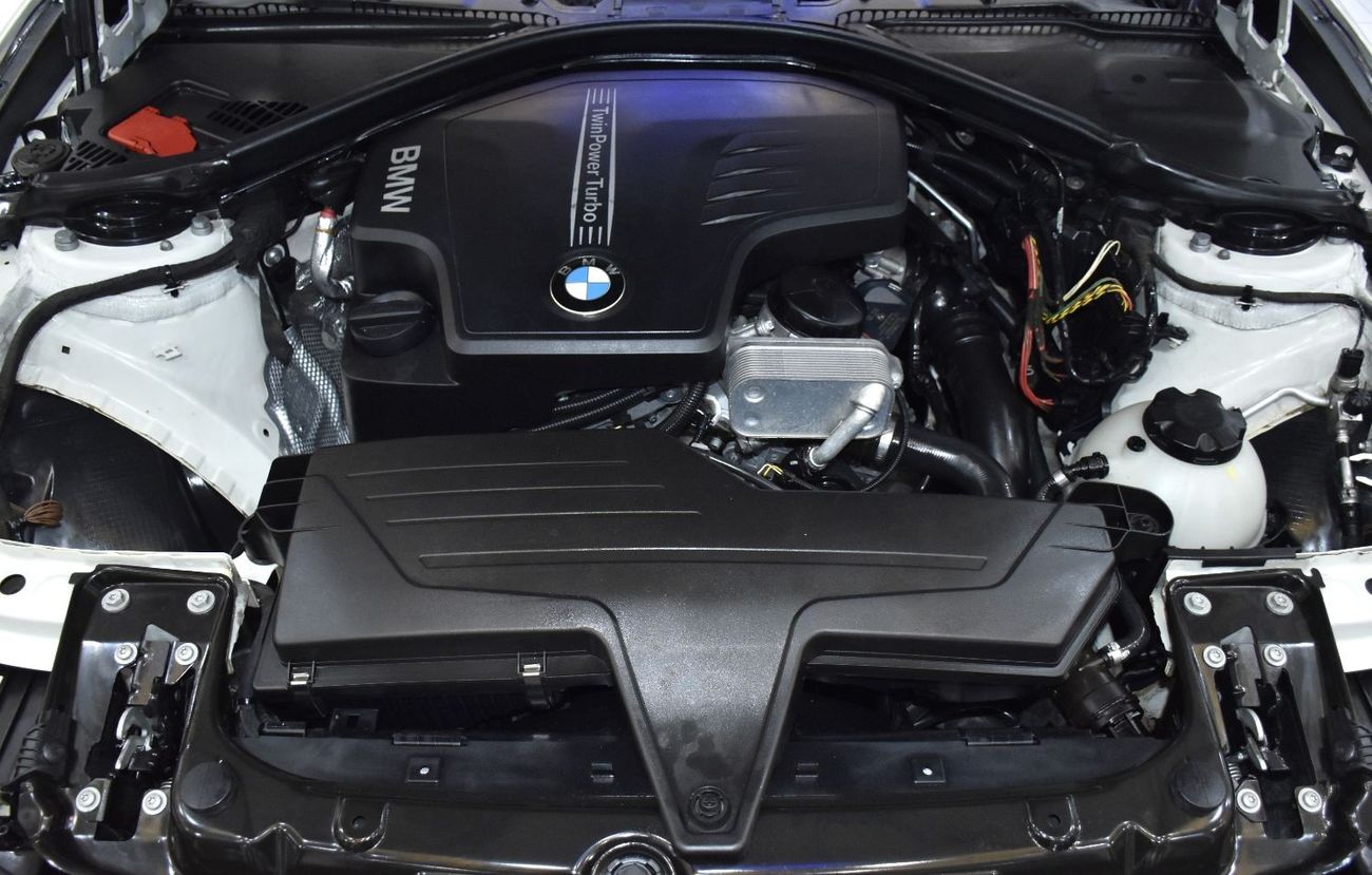 بي أم دبليو 328i EXCELLENT DEAL for our BMW 328i Sport ( 2014 Model ) in White Color GCC Specs