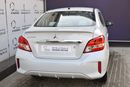 Mitsubishi Attrage AED 560 PM | 1.2L GLX GCC DEALER WARRANTY