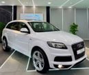 Audi Q7 TFSI quattro Sports Style Package 3.0L AMAZING WHITE AUDI Q7 S_LINE V6 || FULL OPINION || GCC || 7 S