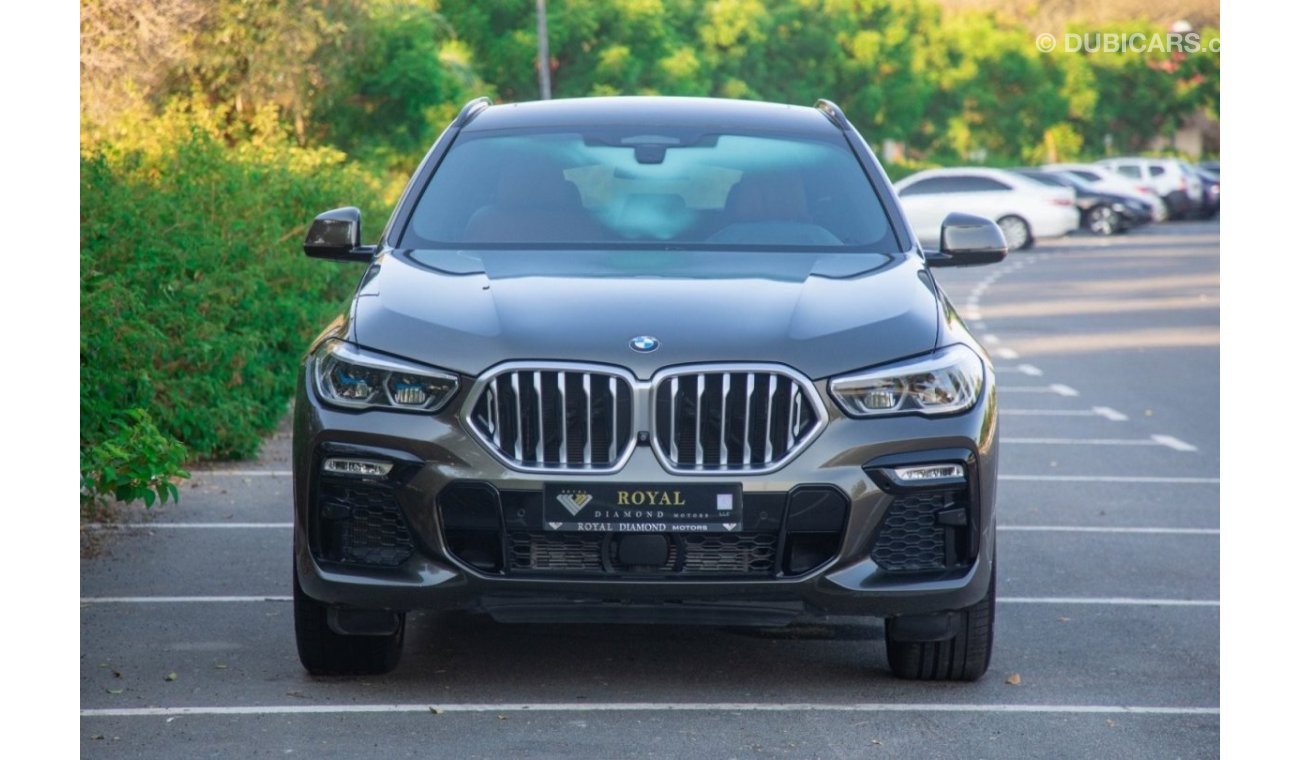 بي أم دبليو X6 BMW X6 XDrive 40i M Package 2021 GCC Under Warranty From Agency Free Service From Agency