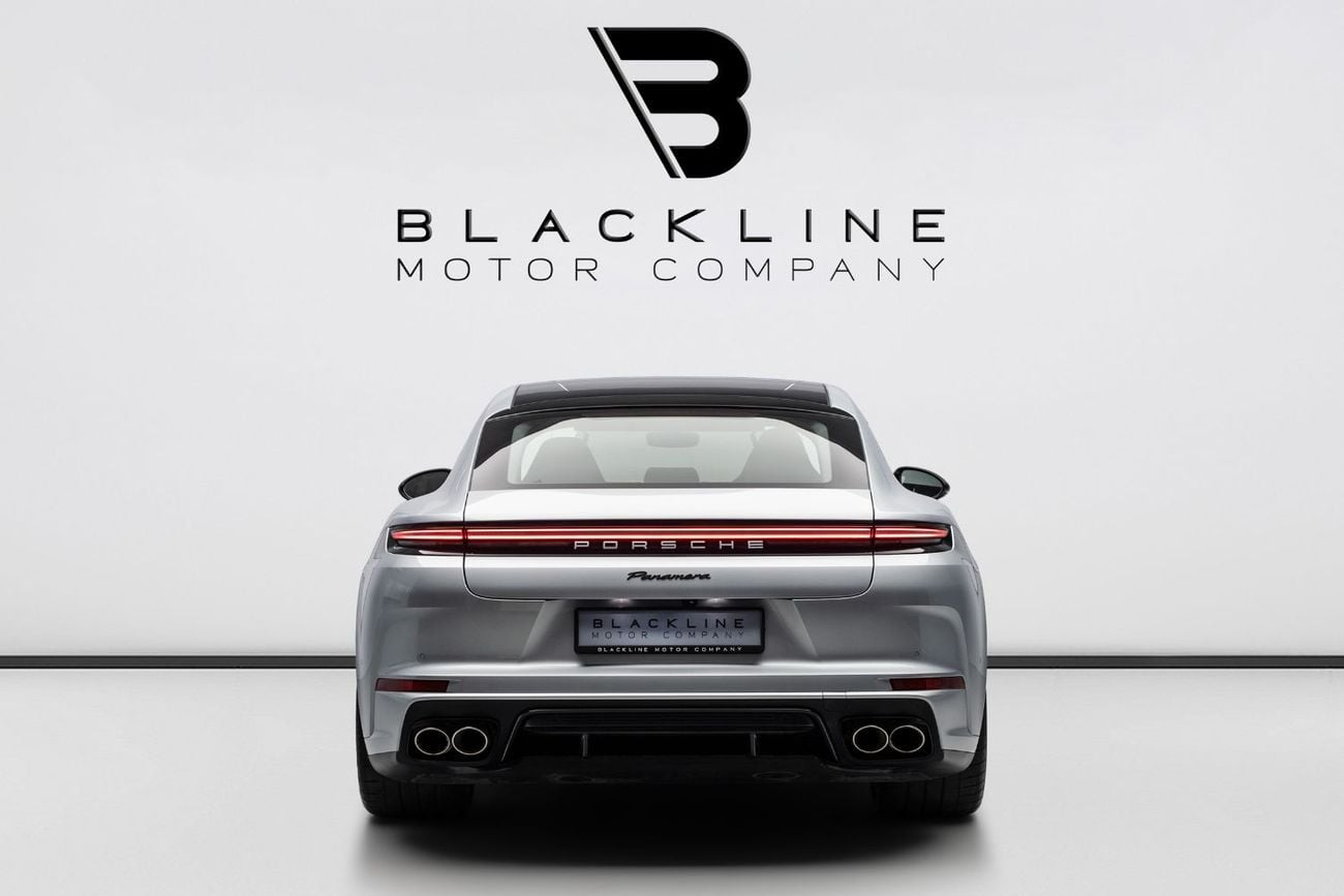 Porsche Panamera STD BUY NOW, PAY 2027 | THE BLACKLINE STANDARD | May 2028 Porsche Warranty, GCC, Low KM's
