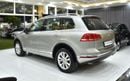 Volkswagen Touareg EXCELLENT DEAL for our Volkswagen Toaureg ( 2016 Model ) in Silver Color GCC Specs