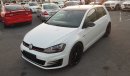 Volkswagen Golf GTI model 2014 GCC car prefect condition full option low mileage panoramic roof leather seats back c