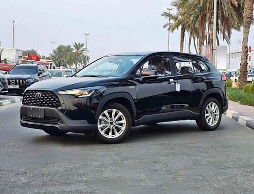 تويوتا كورولا كروس 2.0L V4 HYBRID, PUSH START, MID OPTION WITH SUNROOF (CODE# 68014)