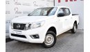 Nissan Navara AED 1232 PM | 0% DP | 2.5L SE  AUTO GCC WARRANTY