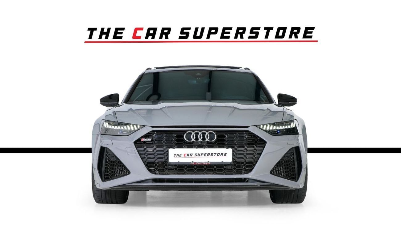 Audi RS6 STANDARD STD Avant-22 Inch Silver Rims-Red Brake calipers-Premium Leather Interior