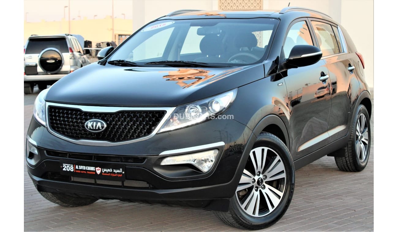 كيا سبورتيج كيا سبورتاج 2015 خليجي بانوراما  بحالة ممتازة بدون صبغ بدون حوادث نظيفه جدا من الداخل والخارج