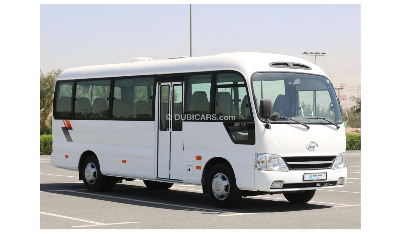 Hyundai County 2016 | New Condition | Hyundai County Bus |  A/C - 30 Seater - DSL - Low Mileage | GCC SPECS