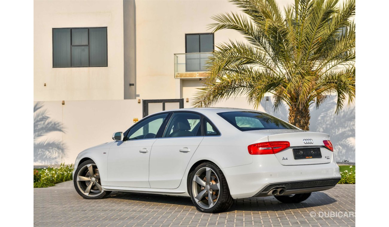 Audi A4 S line 2.0L Quattro - GCC - AED 1,351 PER MONTH - 0% DOWNPAYMENT