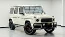 Mercedes-Benz G 63 AMG Std 4.0L 2020 Mercedes-AMG G63, Warranty, Service History, GCC