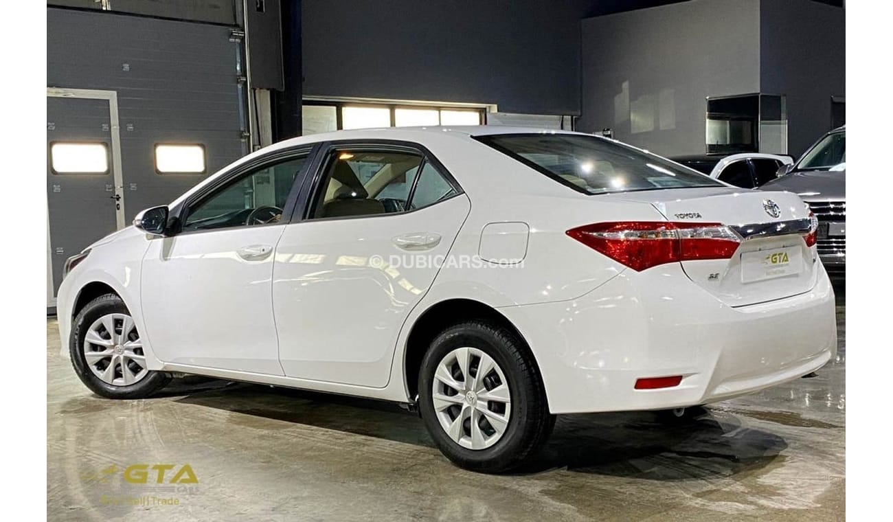 تويوتا كورولا 2015 Toyota Corolla 1.6L, Warranty, Service History, GCC, Low Kms