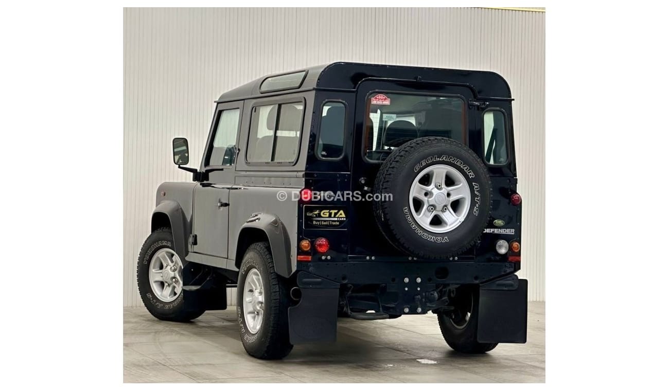 Land Rover Defender 2009 Land Rover Defender 90, Manual Transmission, Service History, GCC