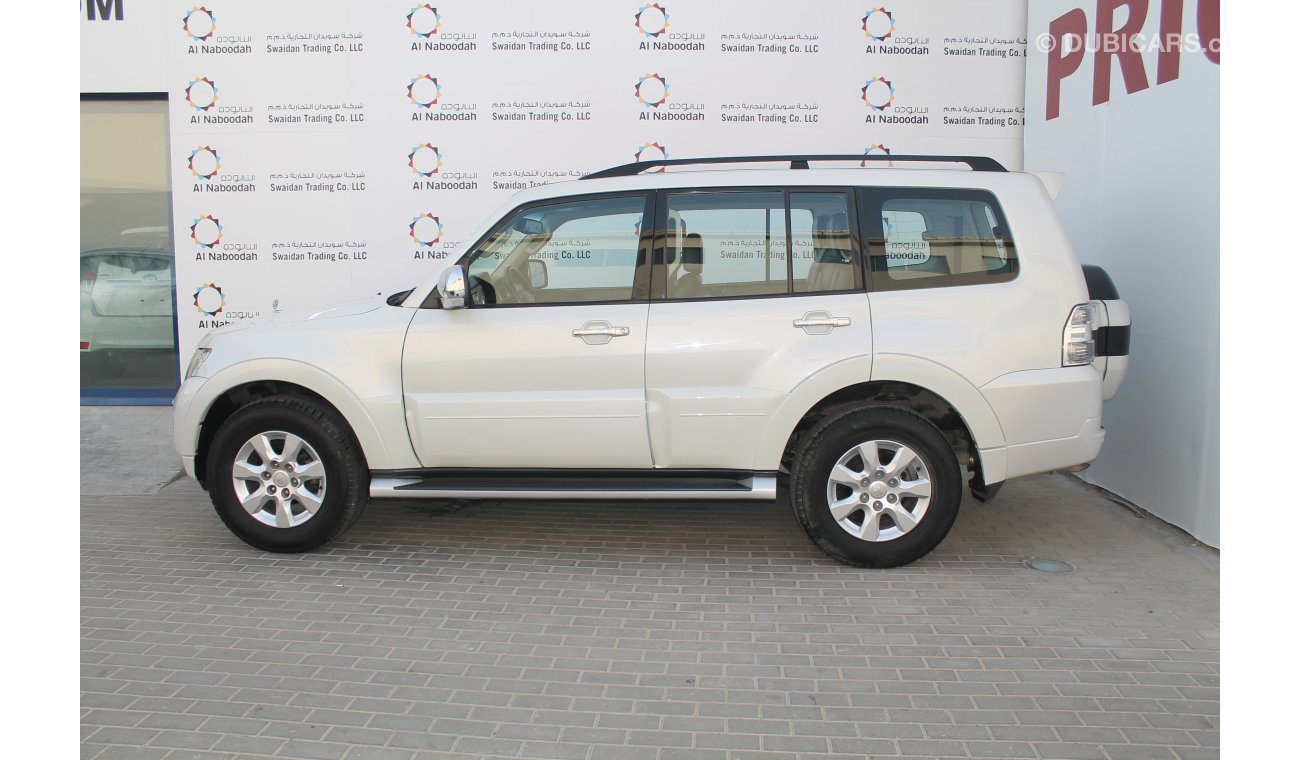 ميتسوبيشي باجيرو 3.5L GLS V6 GCC SPECS DEALER WARRANTY WITH SUNROOF