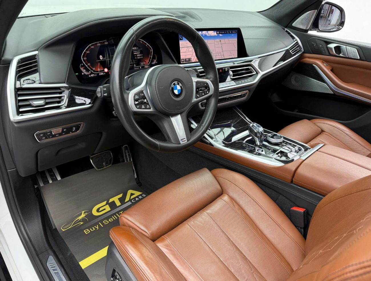 BMW X7 XDrive50i 4.4L 2019 BMW X7 XDrive50i M-Sport, Warranty, Full BMW Service History, 7 Seater, GCC