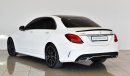 مرسيدس بنز C200 SALOON / Reference: VSB ***** Certified Pre-Owned