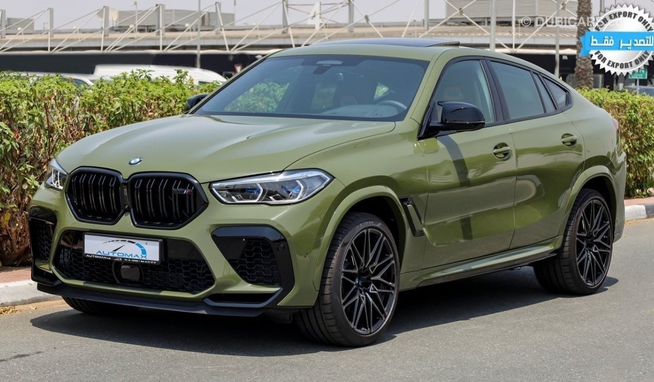 بي أم دبليو X6 M COMPETITION , V8 , 4.4L , AWD , GCC , 2023 0Km (Only For Export)