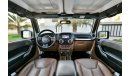 Jeep Wrangler Unlimited Sahara Leather + Navigation - Agency Warranty - AED 2,135 Per Month - 0% DP