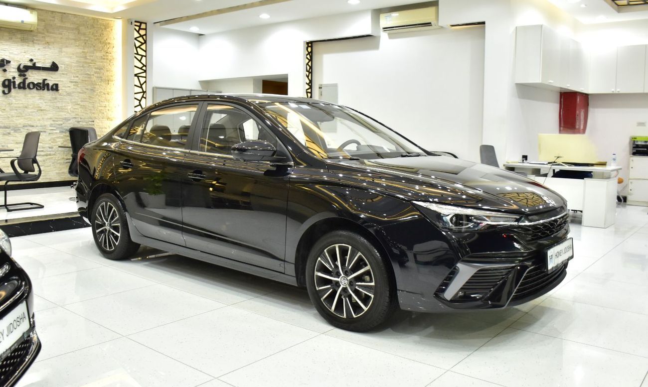 أم جي 5 EXCELLENT DEAL for our MG 5 ( 2025 Model ) in Black Color GCC Specs