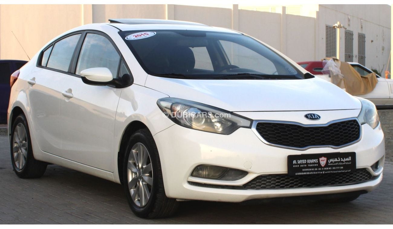 كيا سيراتو كيا سيراتو 2015 خليجي فل ابشن بحالة ممتازة