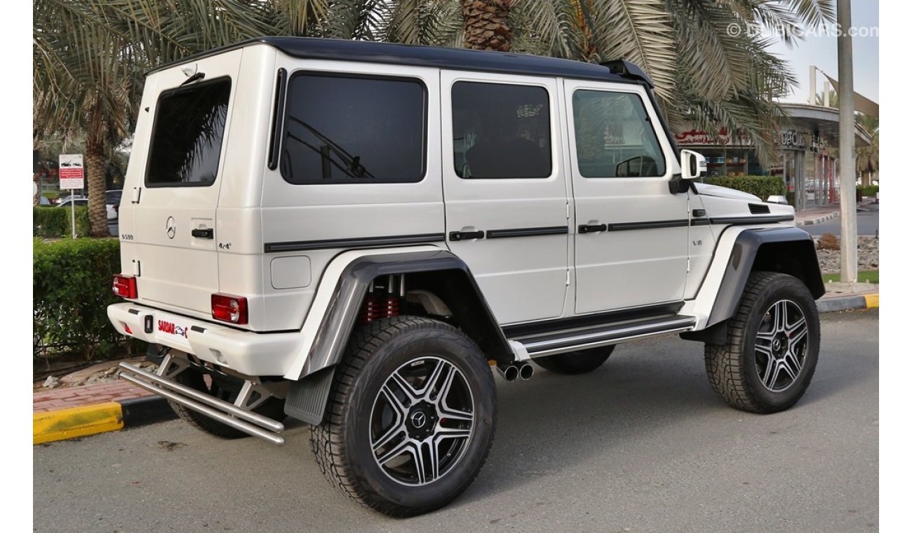 Mercedes-Benz G 500 4X4² German Specs