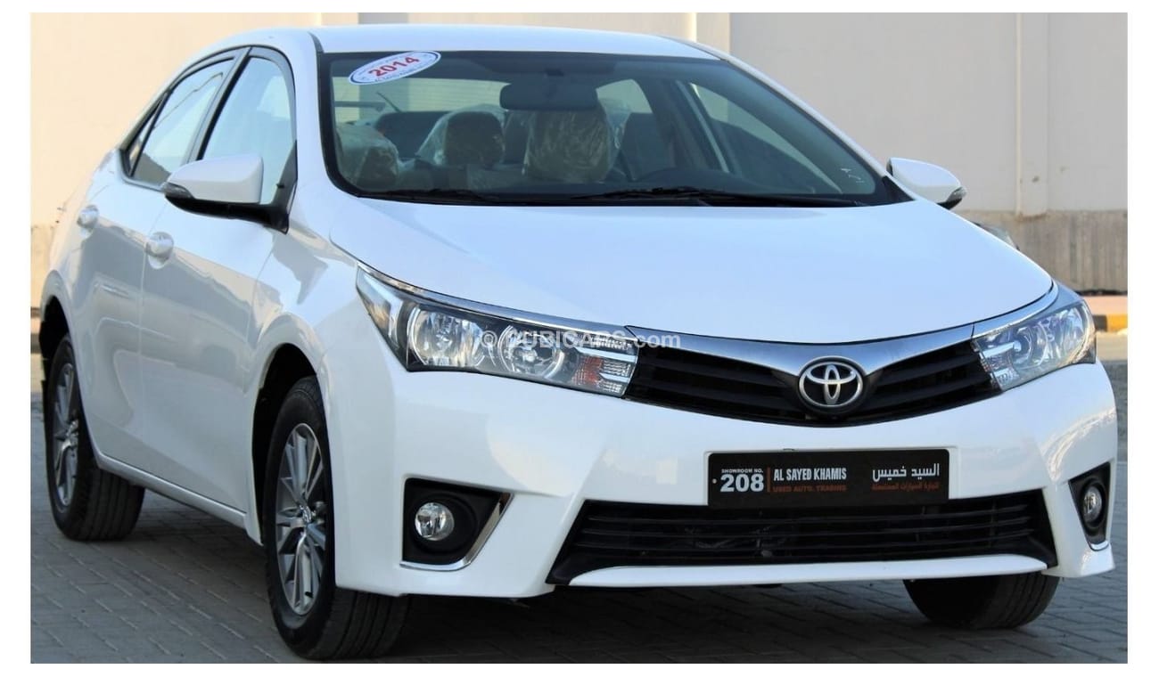 تويوتا كورولا SE SE SE تويوتا كورولا 2014 خليجي بحالة ممتازة