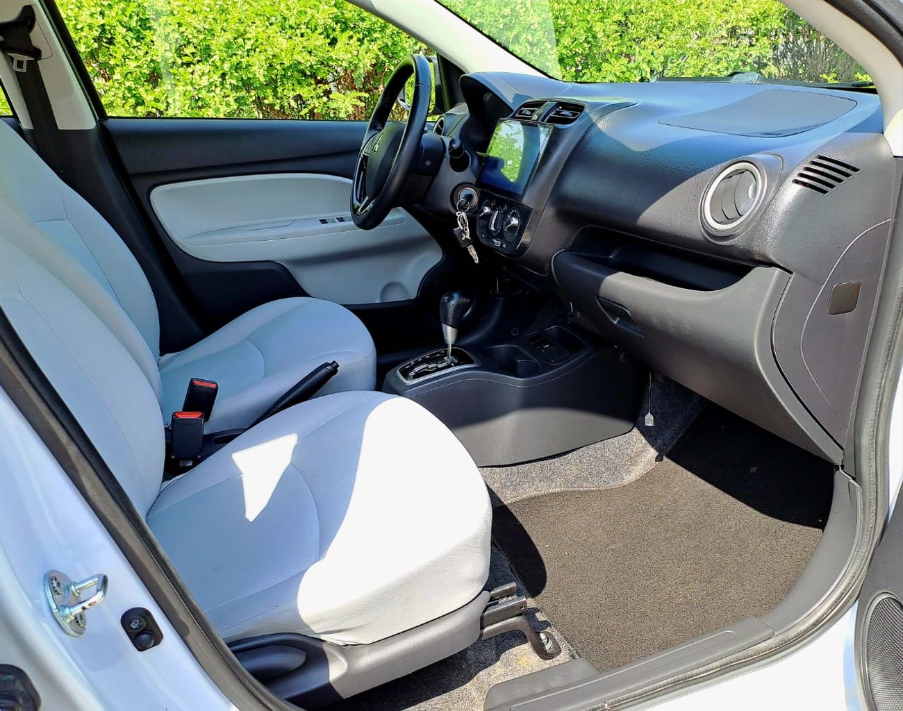 Mitsubishi Attrage GLX MID 380/- Monthly I GCC I Cruise, Camera, GPS I Accident Free