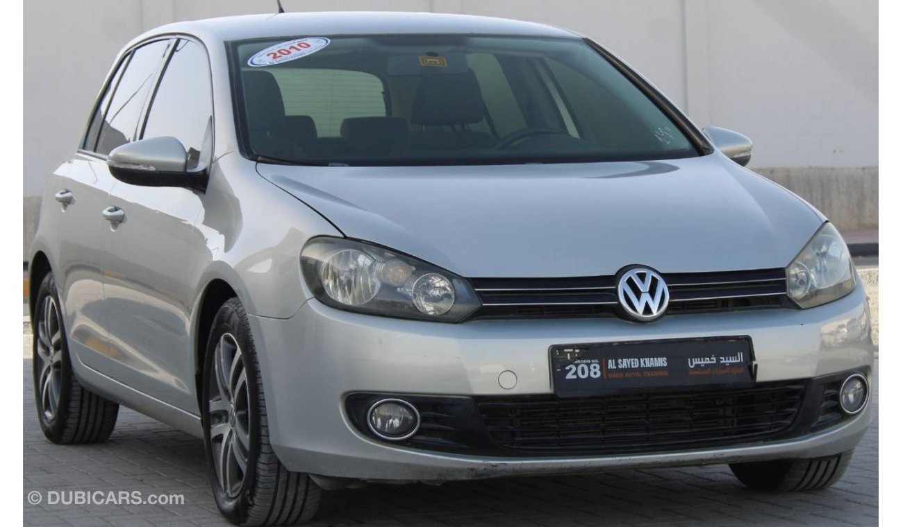 Volkswagen Golf Volkswagen GCC 2010 in excellent condition without accidents