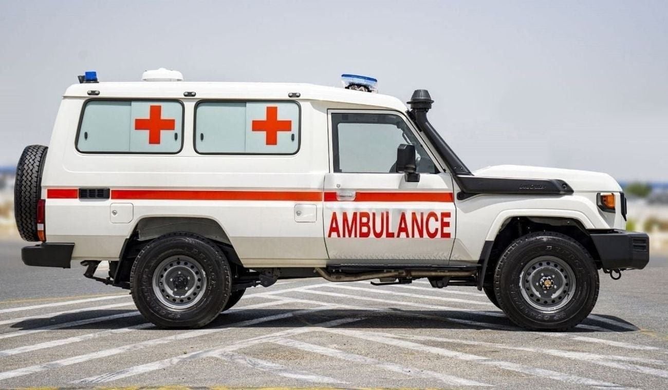 تويوتا لاند كروزر 70 Toyota land cruiser Hardtop LC 78 4.2L ambulance MY2024
