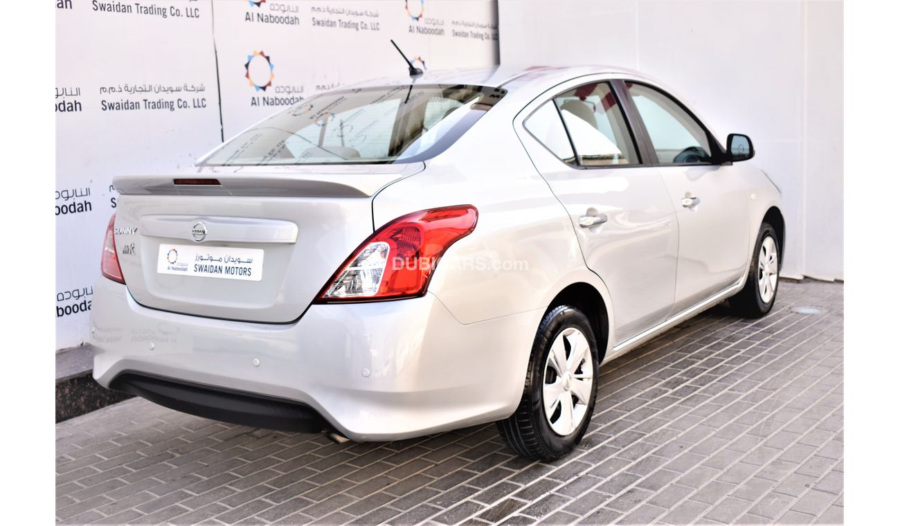 Nissan Sunny AED 586 PM | 1.5L SV SPOILER GCC WARRANTY