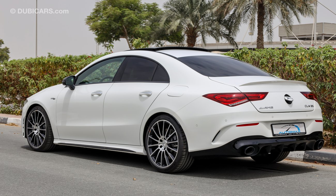 Mercedes-Benz CLA 35 AMG 4MATIC , COUPE , GCC , 2022 , 0Km ,With 3 Yrs or 100K Km WNTY