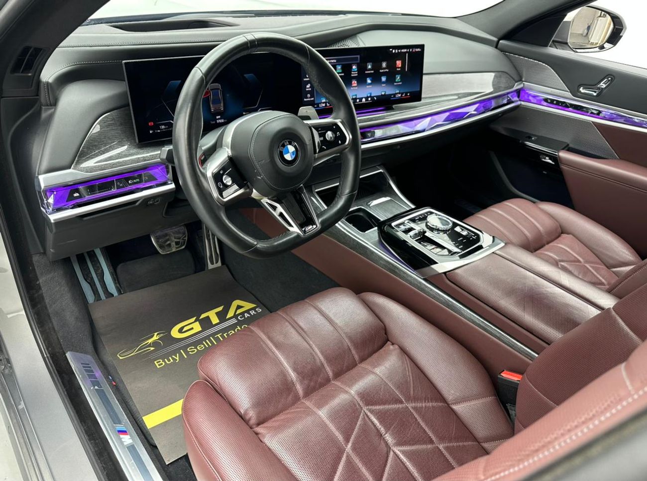 BMW 735i 2023 BMW 735i M-Sport, 2028 BMW Warranty and Service Pack, BMW Service History, GCC