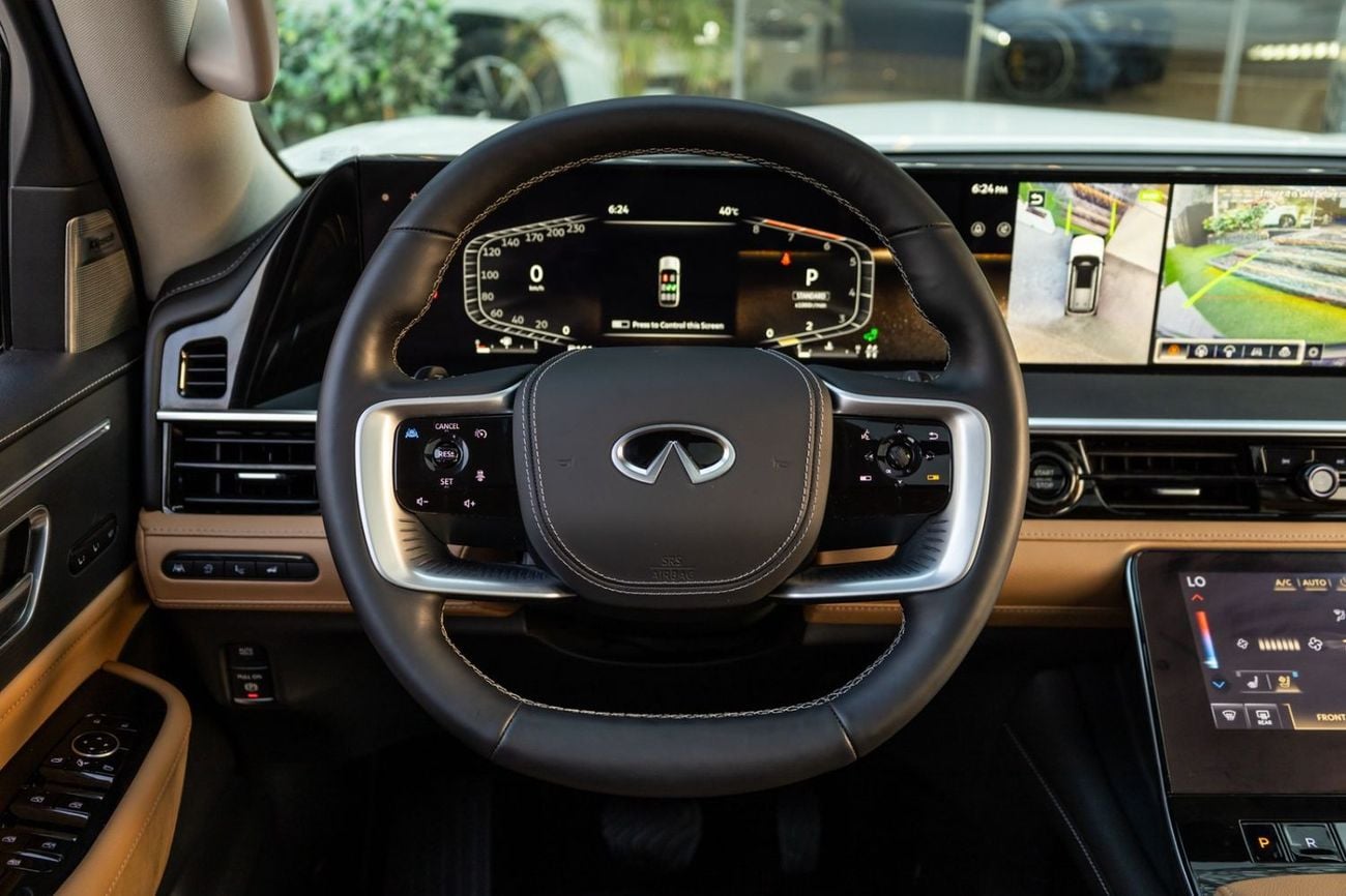 Infiniti QX80 SENSORY CAPTAIN CHAIRS Infiniti QX80 Sensory 2025 GCC | Agency Warranty