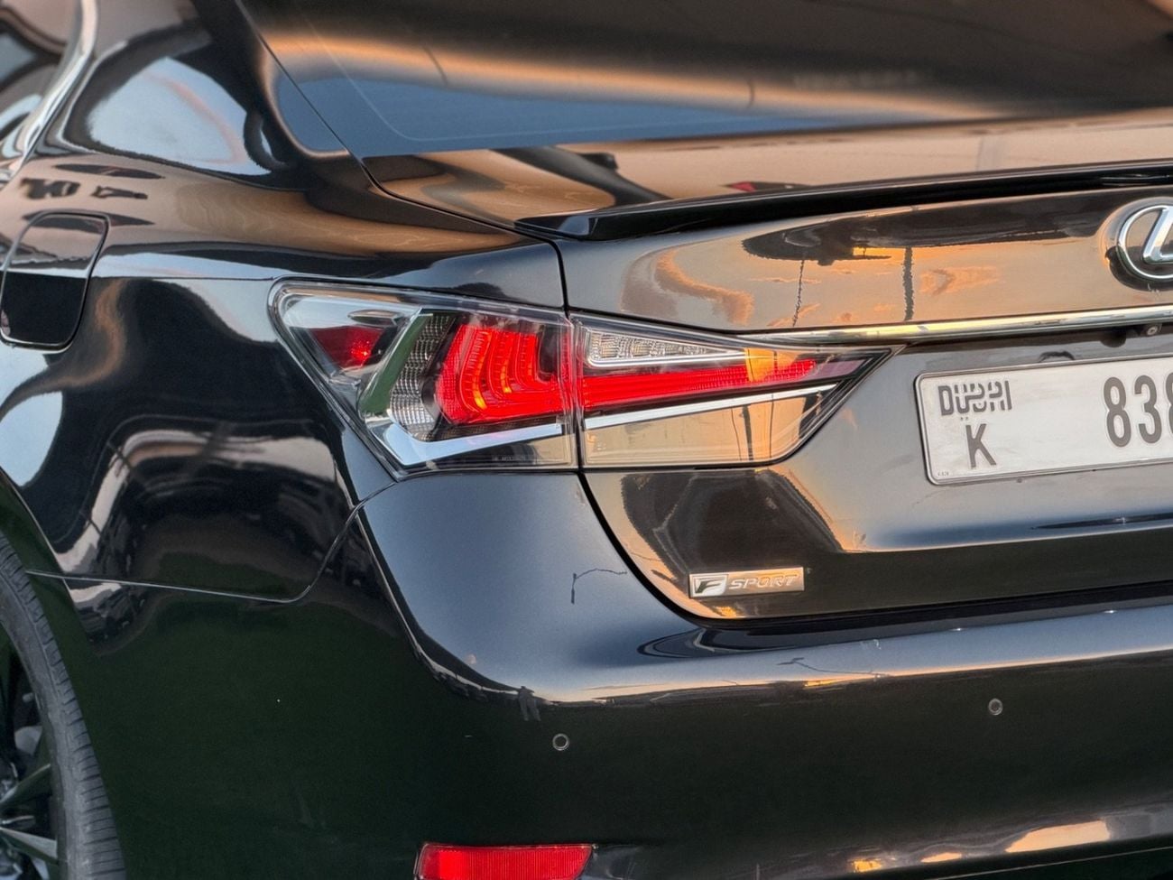 Lexus GS350 F Sport 3.5L Lexus GS350 F-Sport 2018 / USA / 126,000KM / Full Option