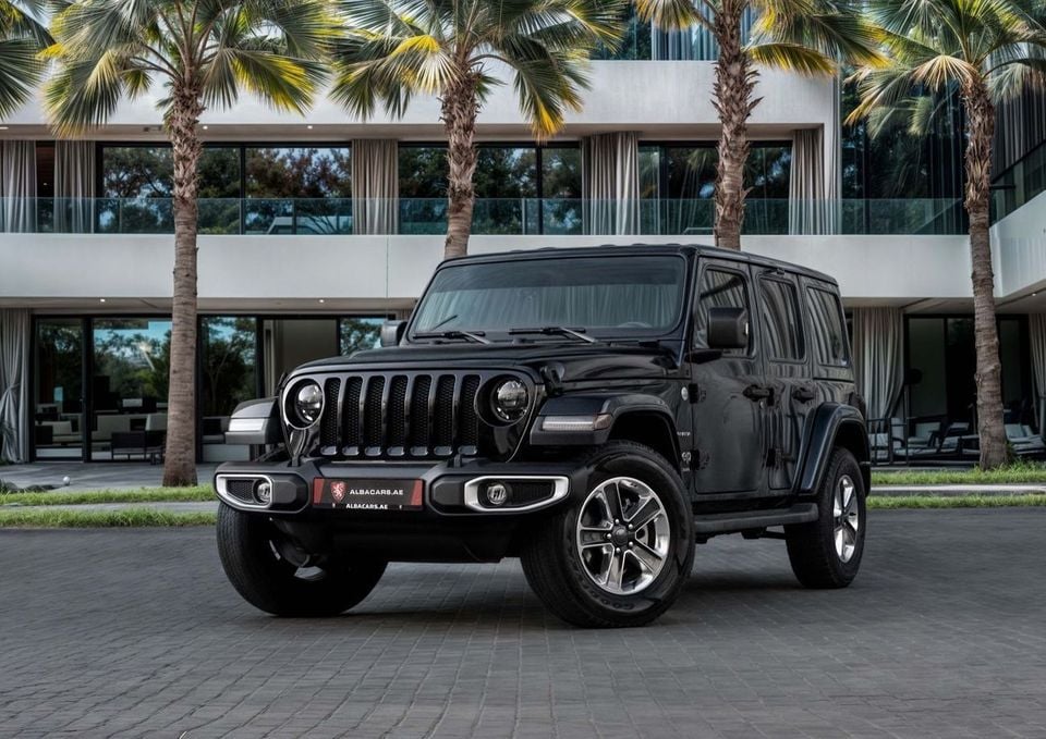Used 2,996 P.M | 0% Downpayment | Jeep Wrangler Unlimited Sahara! 2022 ...