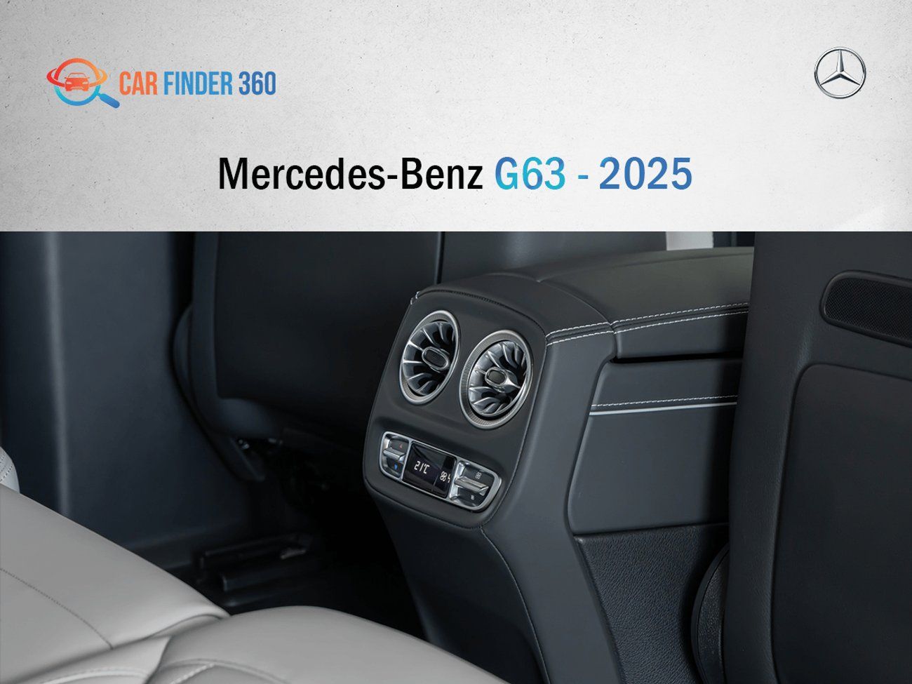 مرسيدس بنز G 63 AMG Mercedes-Benz G63 - 2025 - GCC (Export)