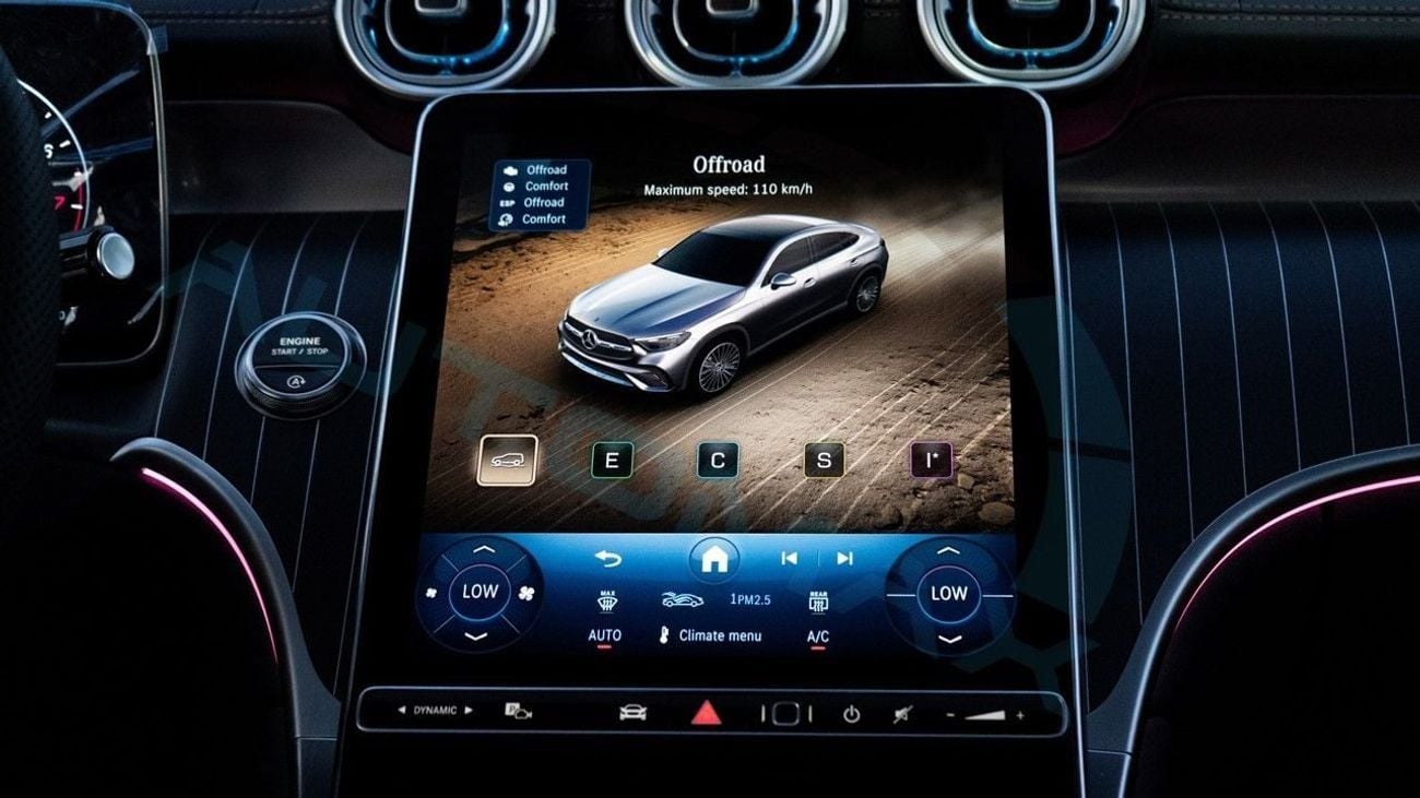 مرسيدس بنز GLC كوبيه 300 AMG 4Matic EQ Boost 2.0L 2026 0Km With 5 Years Or 200,000 Km Warranty