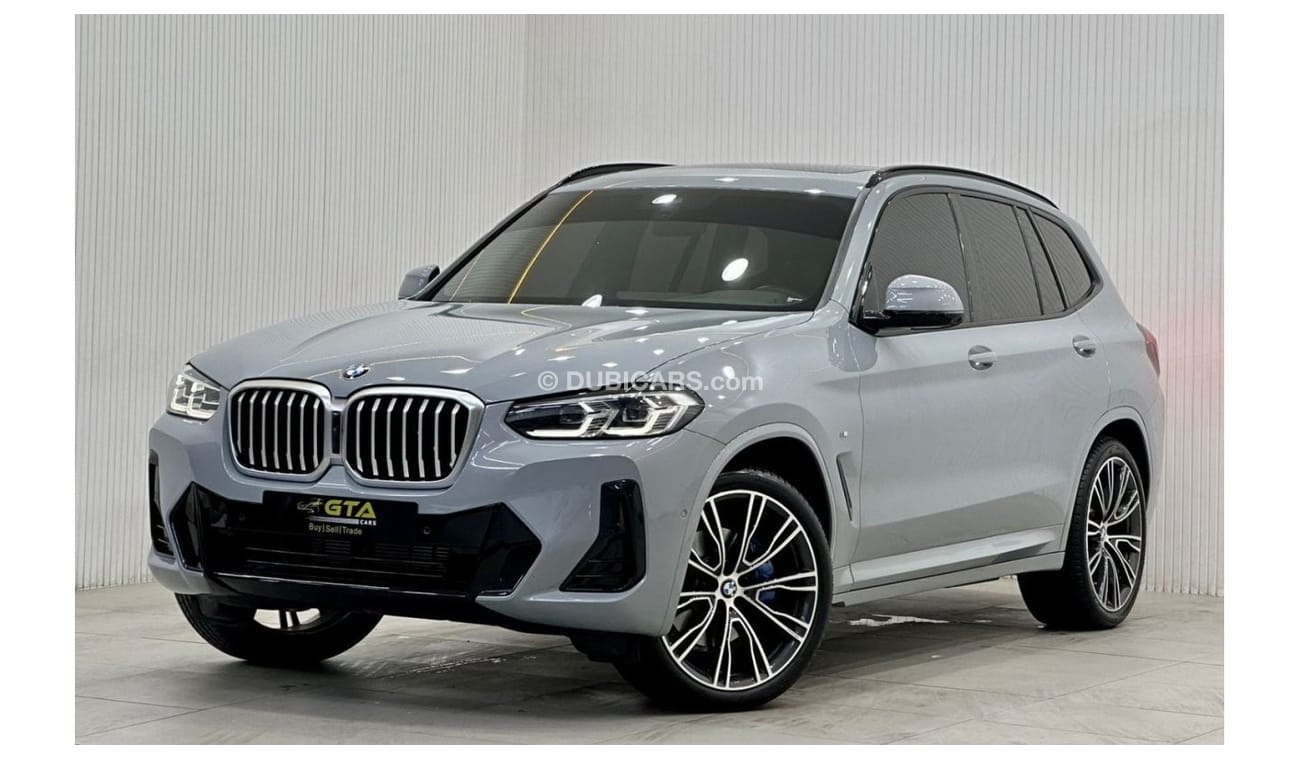 BMW X3 xDrive 30i 2022 BMW X3 xDrive30i M-Sport, June 2027 BMW Warranty & Service Pack, Full Options, Low K