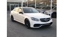 Mercedes-Benz E 63 AMG MERCEDES BENZ E63 AMG MODEL 2014 GCC MODEL 2014  car prefect condition full option