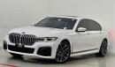 BMW 730Li Luxury 2021 BMW 730Li M-Sport Master Class, BMW Warranty / Service Contract 2026, GCC