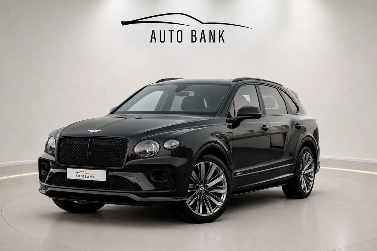 Bentley Bentayga SPEED MODEL - GCC SPECS - NO ACCIDENT - FULL SERVICE IN AGENCY