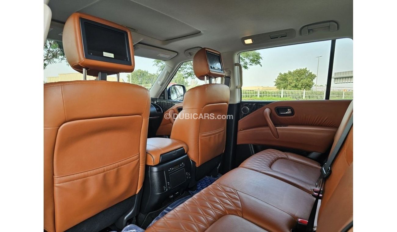 Nissan Patrol LE Platinum City NISSAN PATROL PLATINUM V8 2021 GCC SINGLE OWNER WITH AGENCY SERVICE IN MINT CONDITI