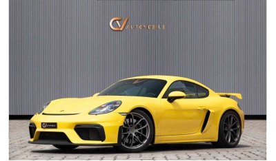 Porsche 718 Cayman GT4 - GCC Spec - With Warranty